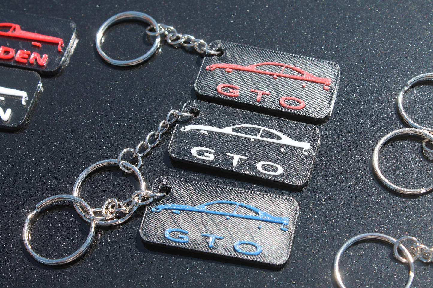 GTO Silhouette Keychain