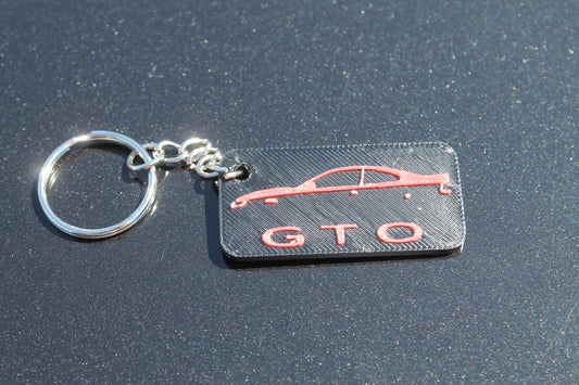 GTO Silhouette Keychain