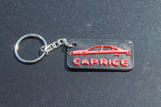 Caprice Silhouette Keychain