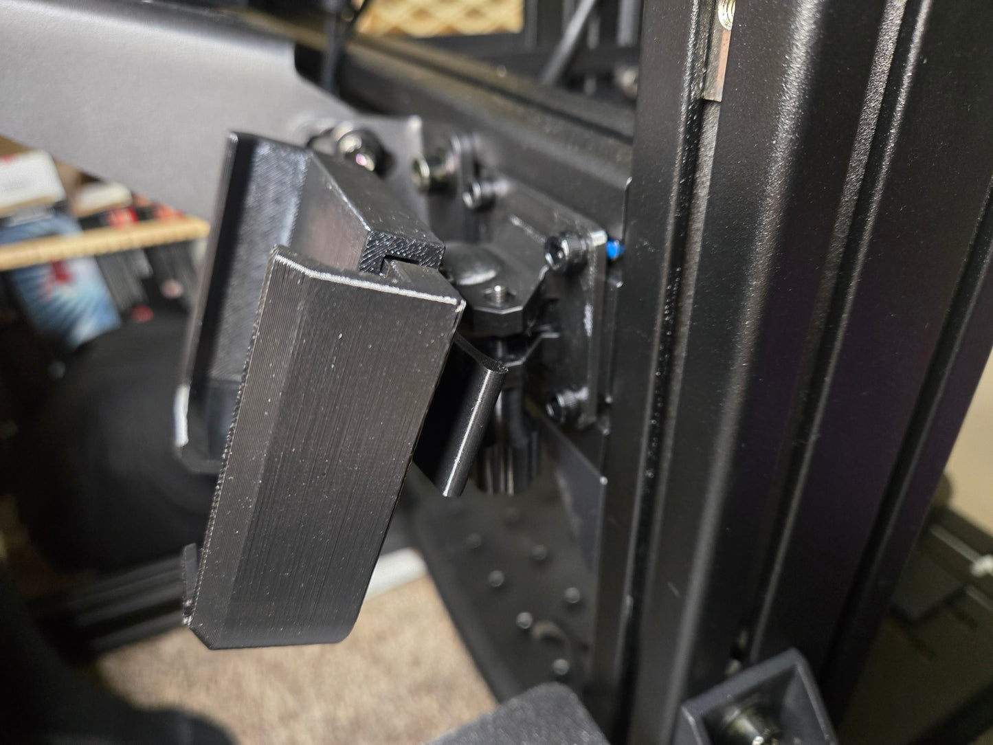 Adjustable Phone Mount for Sim Racing Chassis