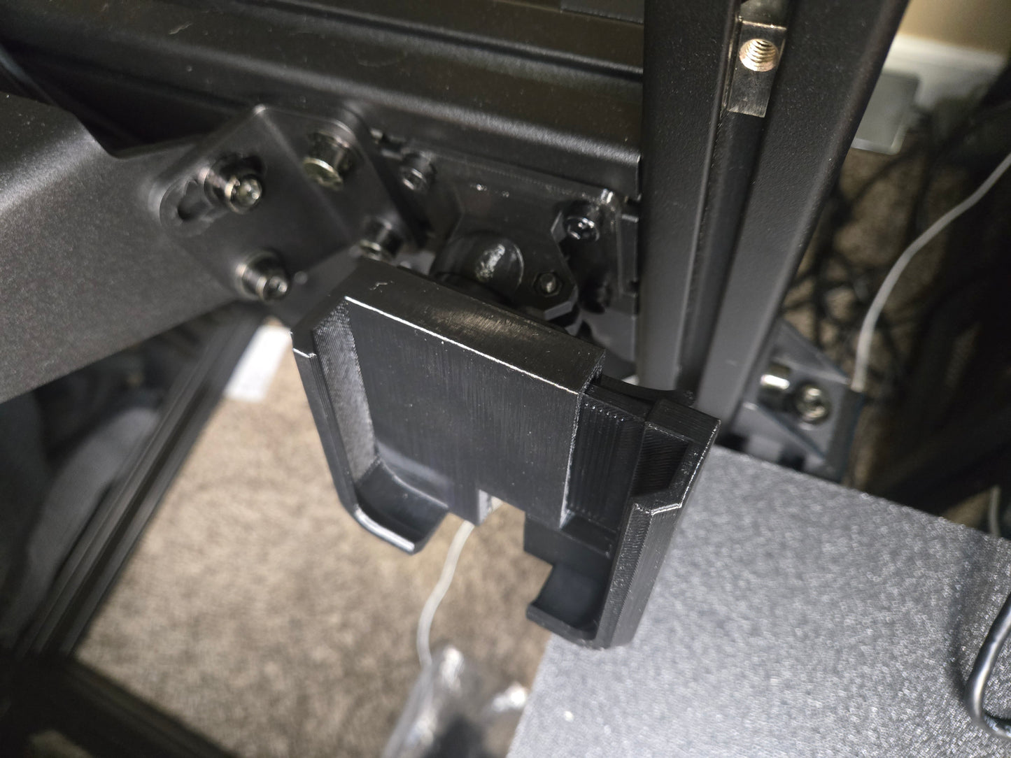 Adjustable Phone Mount for Sim Racing Chassis