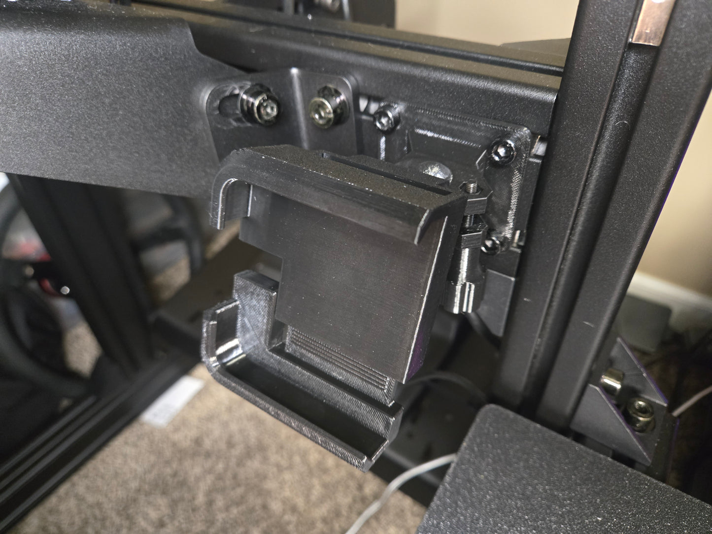 Adjustable Phone Mount for Sim Racing Chassis
