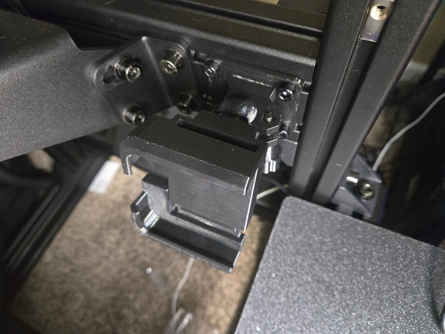 Adjustable Phone Mount for Sim Racing Chassis