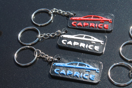 Caprice Silhouette Keychain