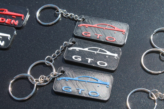 GTO Silhouette Keychain
