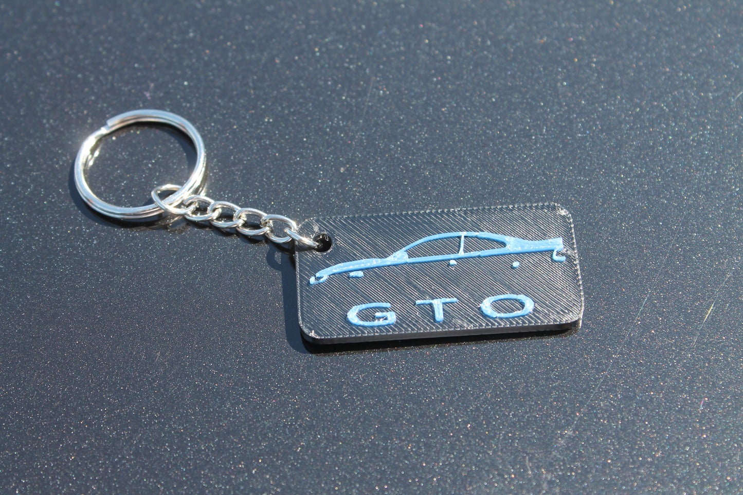 GTO Silhouette Keychain