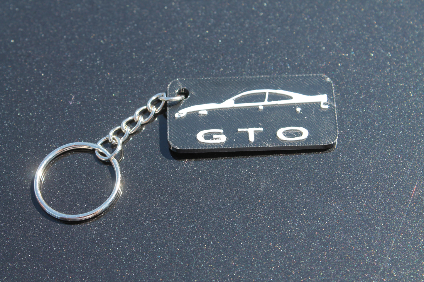 GTO Silhouette Keychain