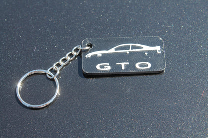 GTO Silhouette Keychain
