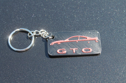 GTO Silhouette Keychain