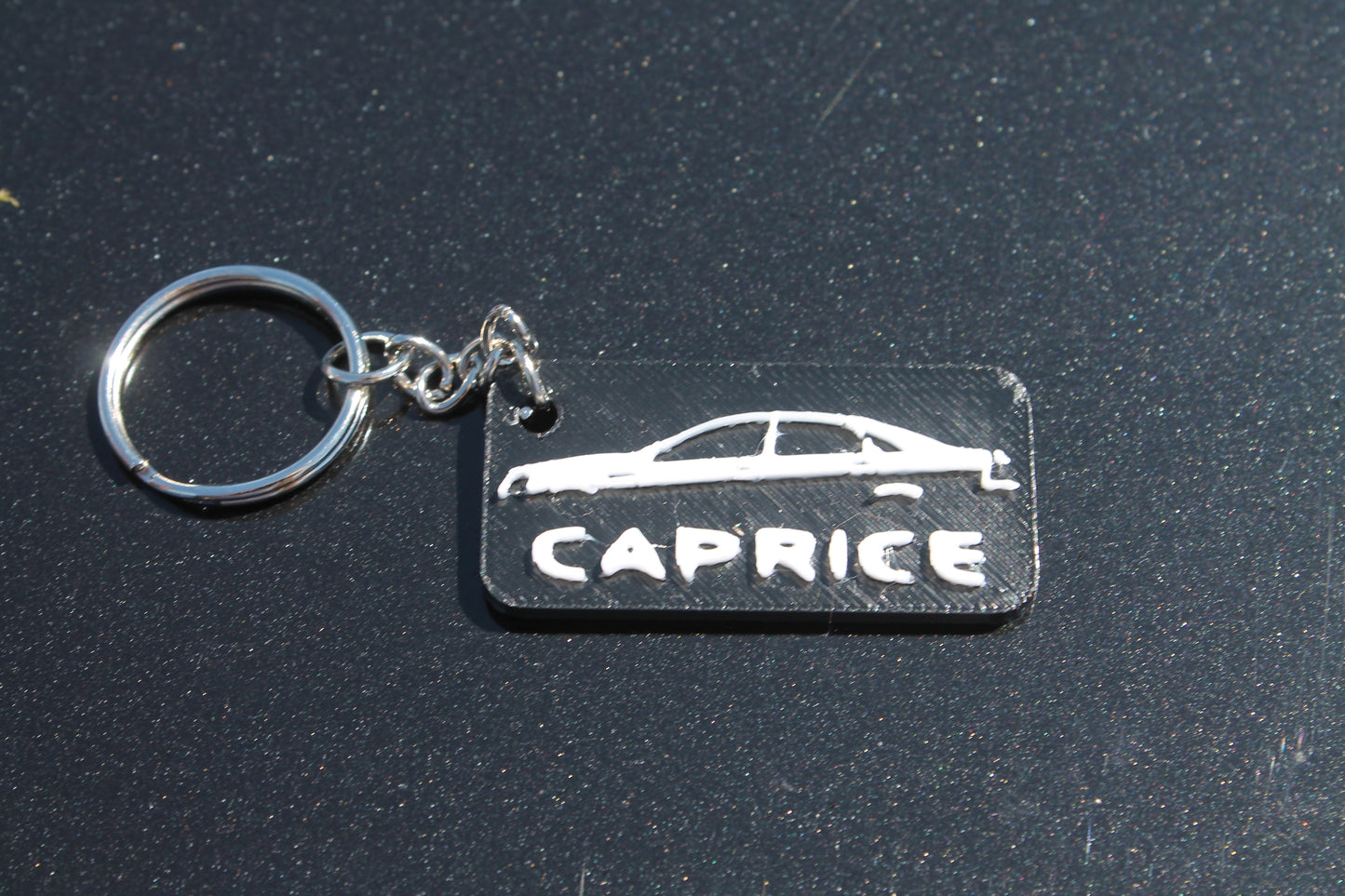 Caprice Silhouette Keychain