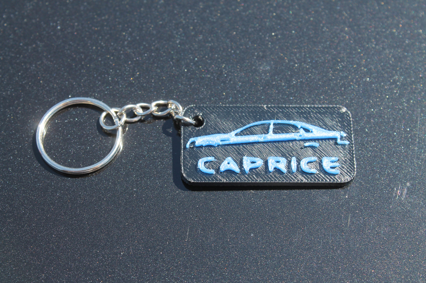 Caprice Silhouette Keychain