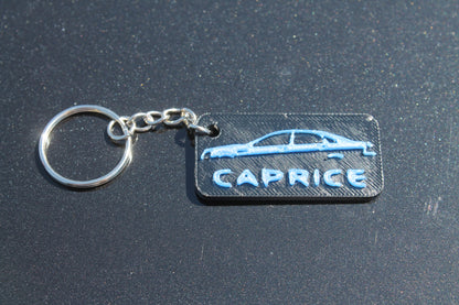 Caprice Silhouette Keychain